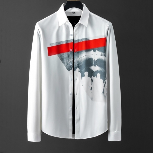 ニール・バレットメンズトレンディカジュアルコットンシャツi11