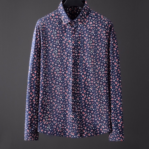 ドルチェ＆ガッバーナドルチェ＆ガッバーナメンズトレンディシャツl0279ネイビー