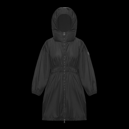 モンクレールモンクレールレディースカジュアルウィンドブレーカージャケットc01729ブラック