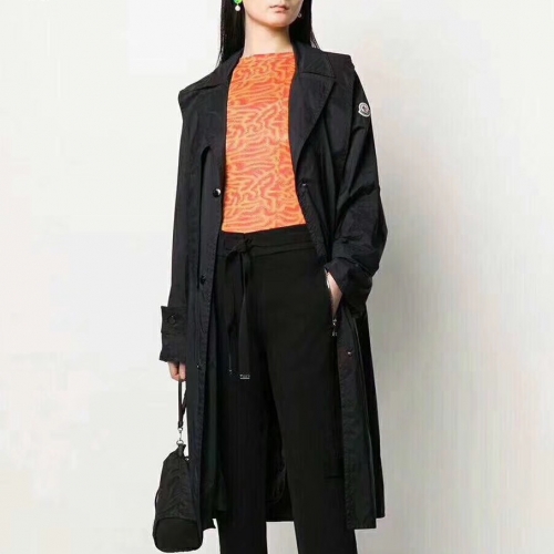 モンクレールモンクレールレディースカジュアルウィンドブレーカージャケットc01731ブラック