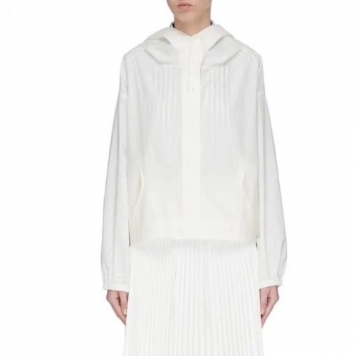 ジルサンダージルサンダーレディースベーシックウィンドブレーカージャケットl0010ホワイト