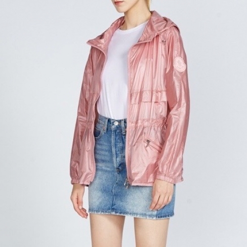 モンクレールモンクレールレディースカジュアルウィンドブレーカージャケットc01738ピンク