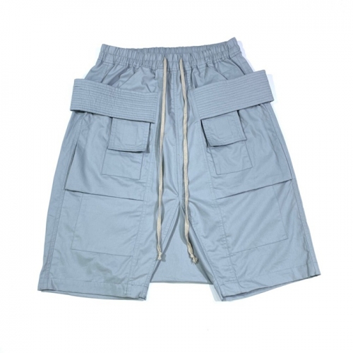 リックオウエンスリックオウエンスメンズカジュアルショートパンツc0031ブルー
