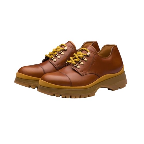 プラダメンズレザーシューズ,S0517ブラウン