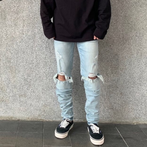 アミリアミリメンズトレンディジーンズ0098ブルー