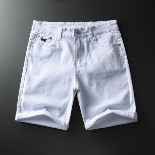 アルマーニアルマーニメンズカジュアルデニムショートパンツm0712ホワイト
