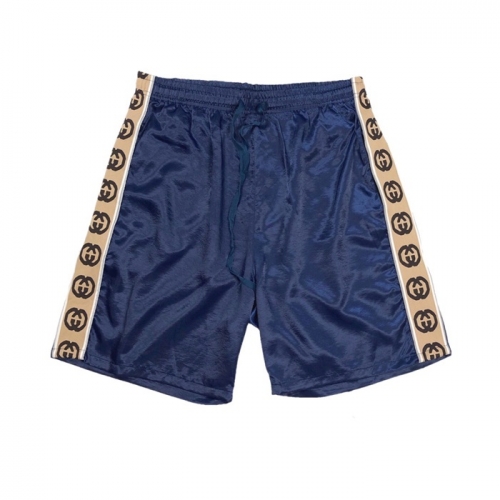 グッチグッチメンズイニシャルヴィンテージカジュアルショートパンツc02802.ブルー