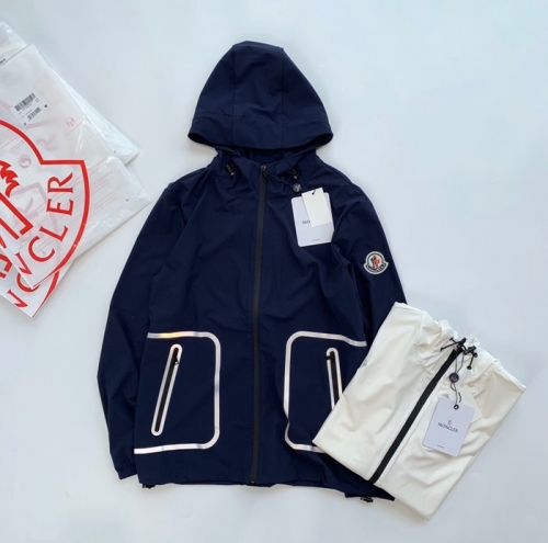 モンクレールモンクレールメンズカジュアルウィンドブレーカージャケットc01753.ネイビー