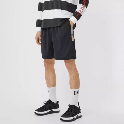 バーバリーバーバリーメンズヴィンテージトレーニングショートパンツr02740ブラック