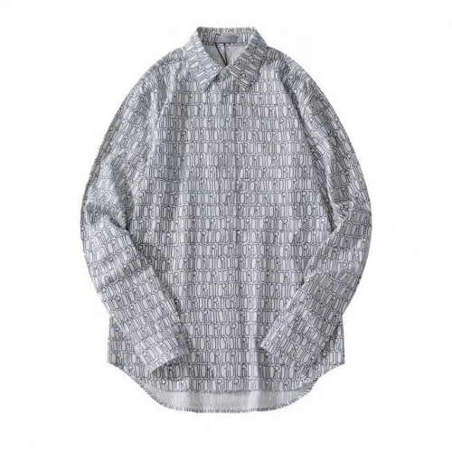 ディオールディオールメンズクラシックコットンシャツo0703ブラック