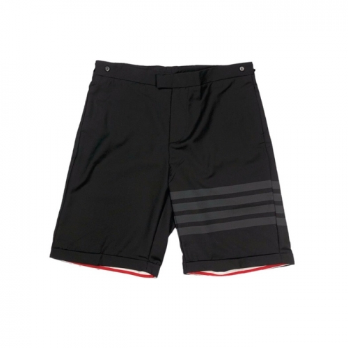 トムブラウントムブラウンメンズビジネスコットンショートパンツo0869.ブラック