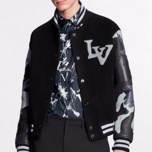 ルイヴィトンルイヴィトンメンズトレンディシルクシャツu01969ネイビー