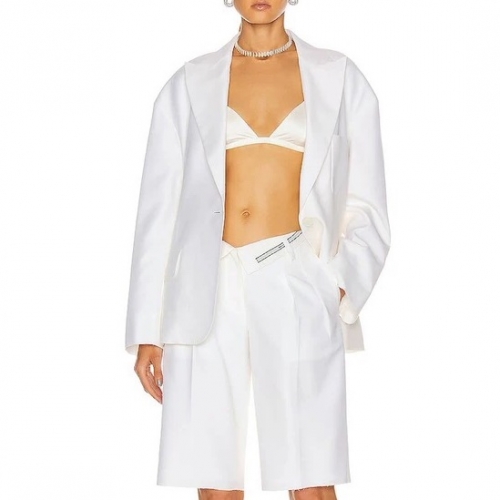 アレクサンダーワンアレクサンダーワンレディースモダンコットンショートパンツe0120ホワイト