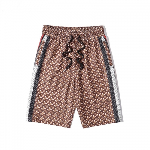 バーバリーバーバリーメンズヴィンテージトレーニングショートパンツr02773.ブラウン