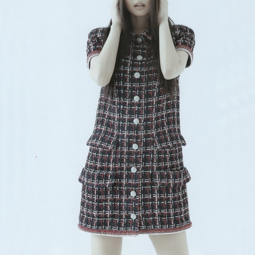 -シャネルレディーストレンディツイードワンピースl591