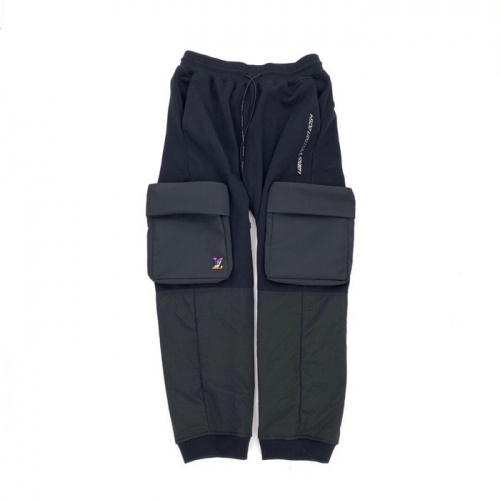 ルイヴィトンルイヴィトンメンズモノグラムカジュアルパンツu02001ブラック