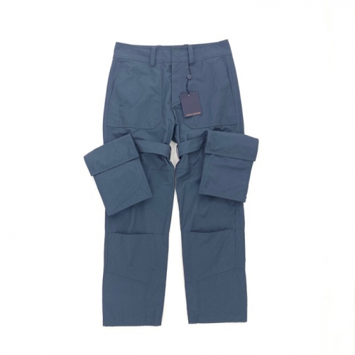 ルイヴィトンルイヴィトンメンズモノグラムカジュアルパンツu02002.ブルー