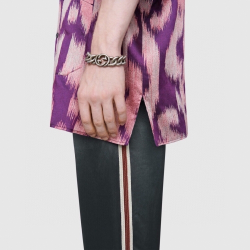 グッチグッチメンズカジュアルパンツc02867グレー