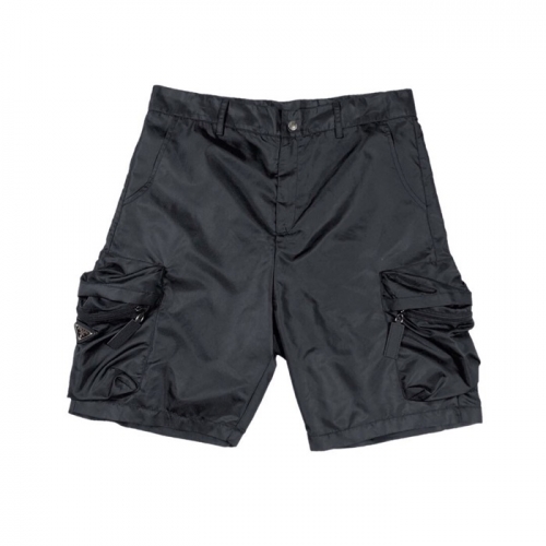 プラダプラダメンズカジュアルトレーニングショートパンツa0201.ブラック