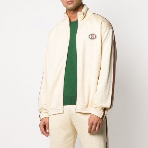 グッチグッチメンズジップアップトレーニングふくc02892アイボリー