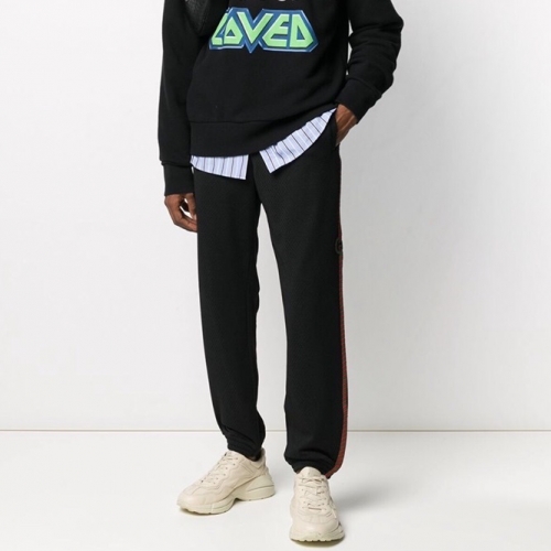 グッチグッチメンズカジュアルパンツc02928ブラック