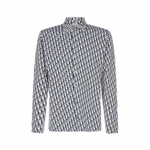 ディオールディオールメンズレトロニットポロシャツo0743ブラック