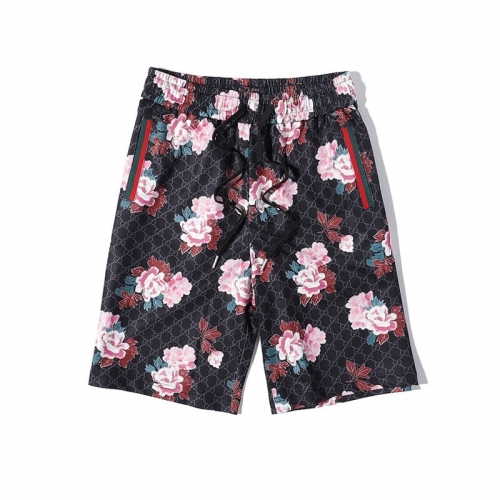 グッチグッチメンズイニシャルヴィンテージカジュアルショートパンツc02934.ブラック