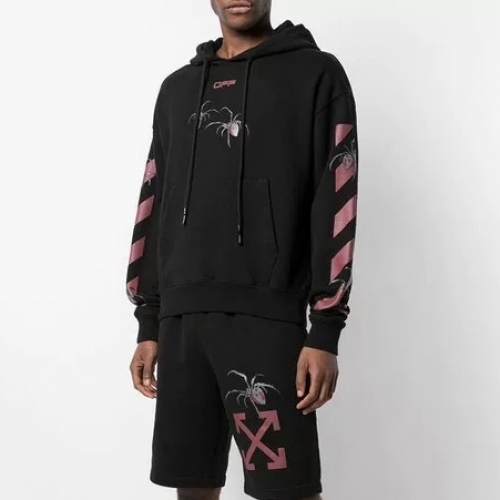 オフホワイトオフホワイトメンズカジュアルトレーニングショートパンツf0470ブラック