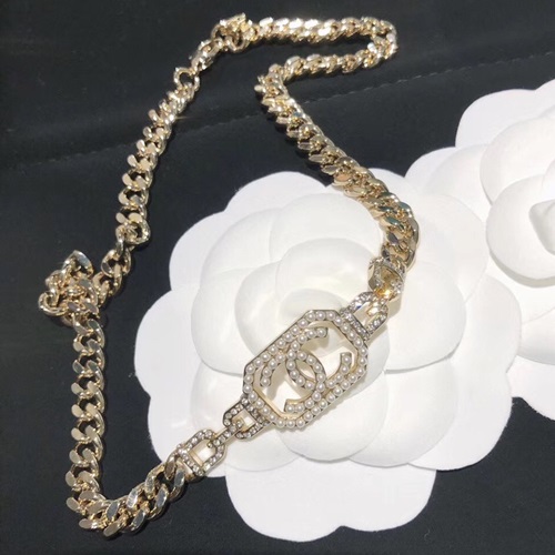 シャネルレディースネックレスC0430.(イエローゴールド)