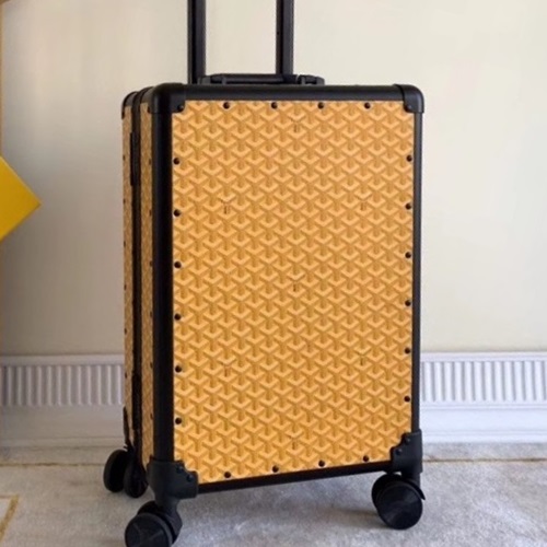 ゴヤールユニセックスキャリーバッグ,C0001,イエロー