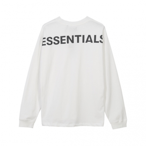 フィアオブゴッドフィアオブゴッドメンズオーバーサイズミニマル長袖Tシャツa0170ホワイト