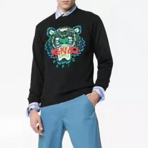 ケンゾーケンゾーユニセックスシグネチャータイガーコットンスウェットシャツn0118ブラック