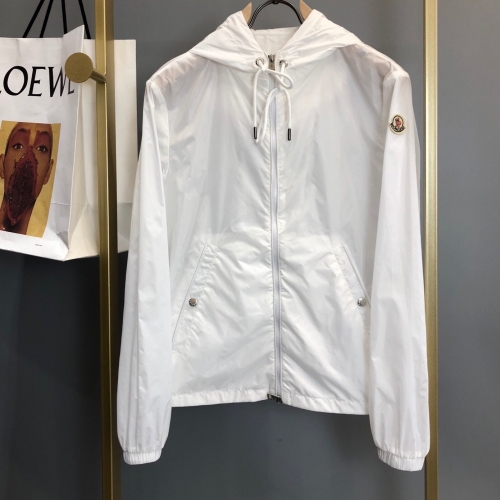 モンクレールモンクレールメンズカジュアルウィンドブレーカージャケットc01806.ホワイト