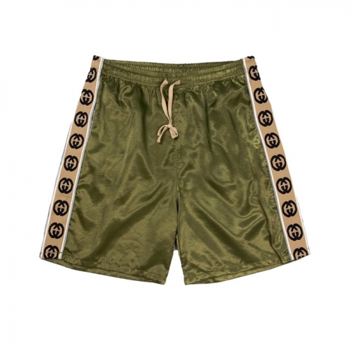 グッチグッチメンズイニシャルヴィンテージカジュアルショートパンツc02975.グリーン