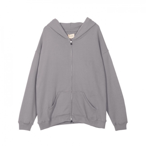 フィアオブゴッドフィアオブゴッドユニセックスオーバーサイズコットンフーディa0193グレー