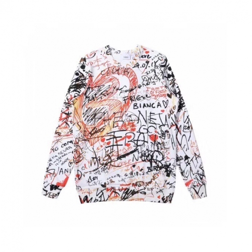 バーバリーバーバリーメンズカジュアルコットンスウェットシャツr02851ホワイト