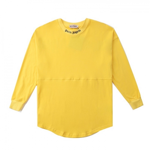 パームエンジェルスパームエンジェルスメンズ長袖Tシャツシャツm0186.イエロー