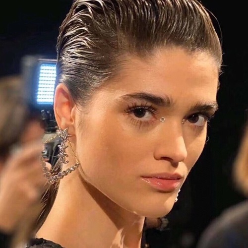 シャネルレディースピアスC0447.(イエローゴールド)