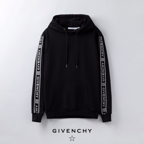 ジバンシィジバンシィメンズカジュアルコットンフーディv0436.ブラック