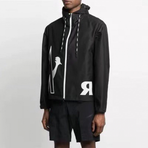 モンクレールモンクレールメンズカジュアルウィンドブレーカージャケットc01823.ブラック