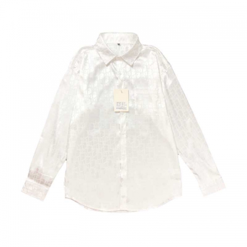 ディオールディオールメンズクラシックシャツo0777.ホワイト