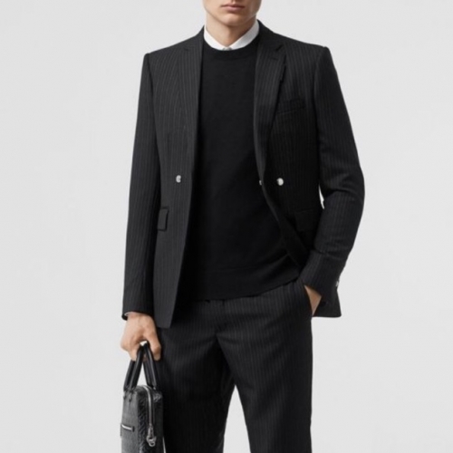 バーバリーバーバリーメンズカシミヤセーターr02876.ブラック