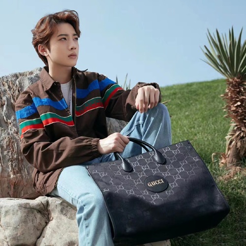 ,43グッチキャンバストートバッグショッパーバッグ630353,B1217,43,ブラック