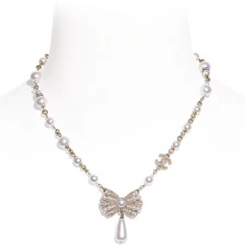 シャネルレディースネックレスC0462.(イエローゴールド)