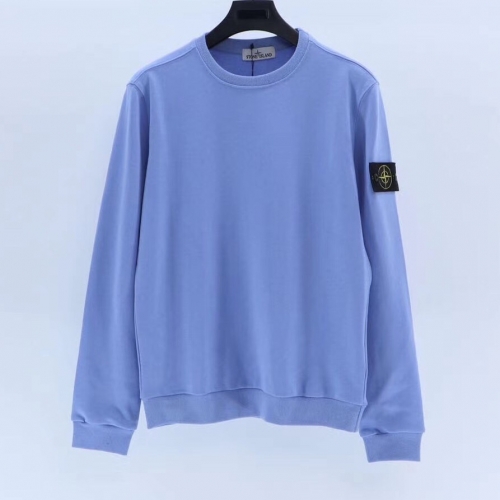 ストーンアイランド--ストーンアイランドメンズコットンスウェットシャツo0244.ブルー