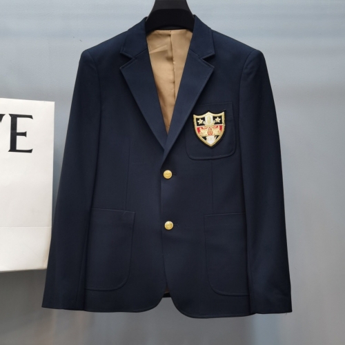 グッチグッチメンズカジュアルジャケットc03007.(m3).ネイビー