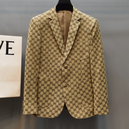 グッチグッチメンズカジュアルジャケットc03008.(m3).キャメル