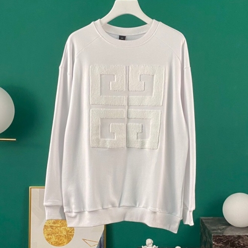 ジバンシィ--ジバンシィメンズカジュアルコットンスウェットシャツv0450.ホワイト