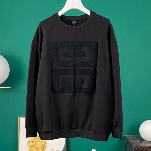 ジバンシィ--ジバンシィメンズカジュアルコットンスウェットシャツv0451.ブラック