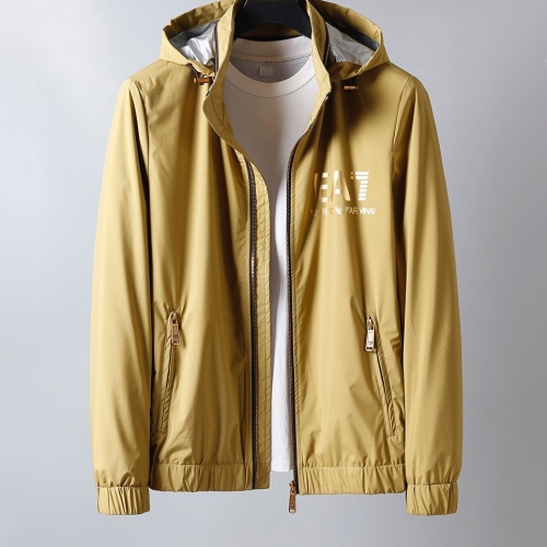 アルマーニアルマーニメンズカジュアルジャケットm0739イエロー